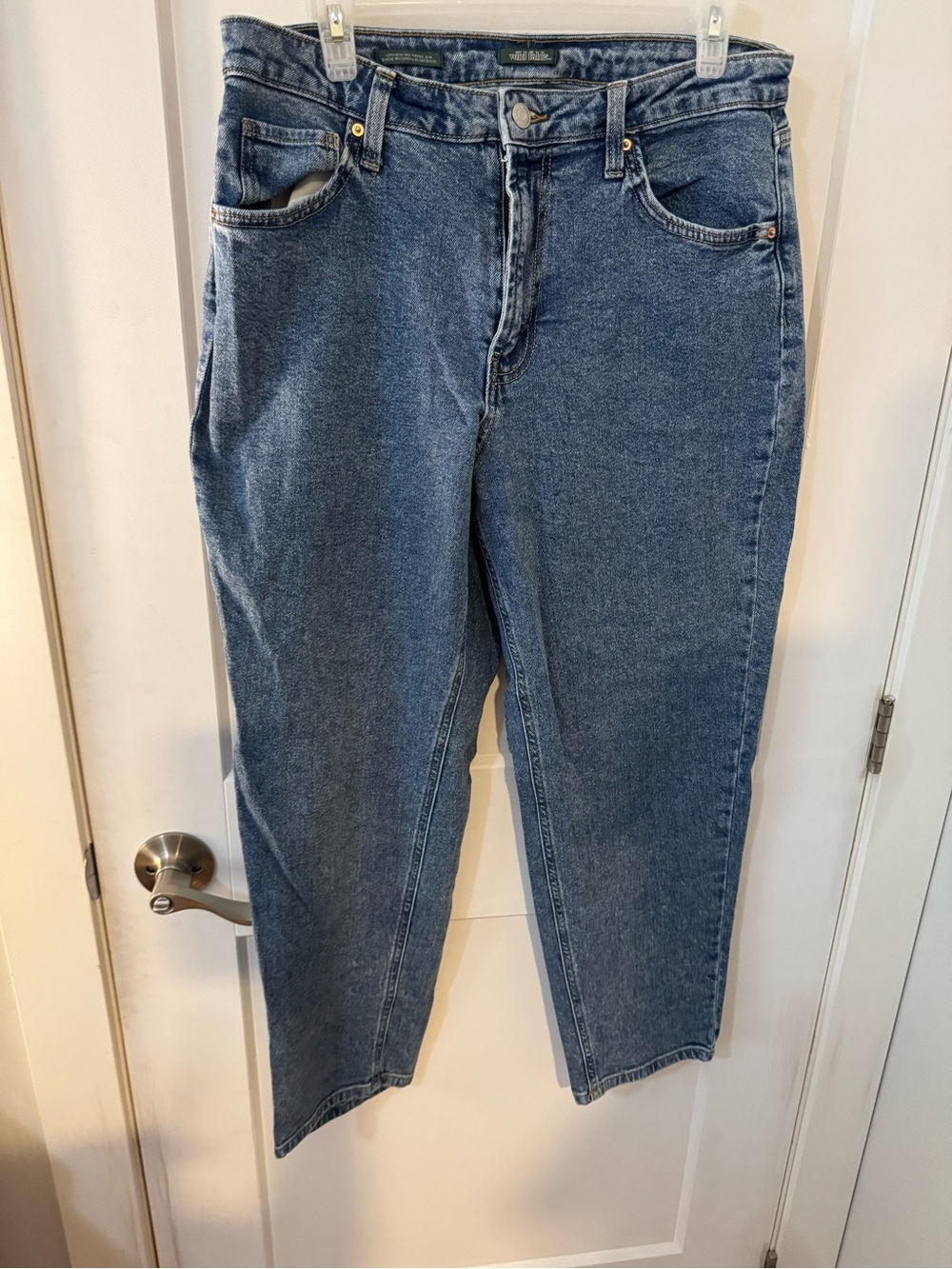 wild fable Medium Blue High-Rise Mom Jeans